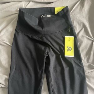 All In Motion capri leggings.  BNWT black